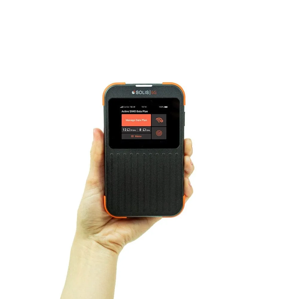 Solis 5G Hotspot   4 months of Global Unlimited Data