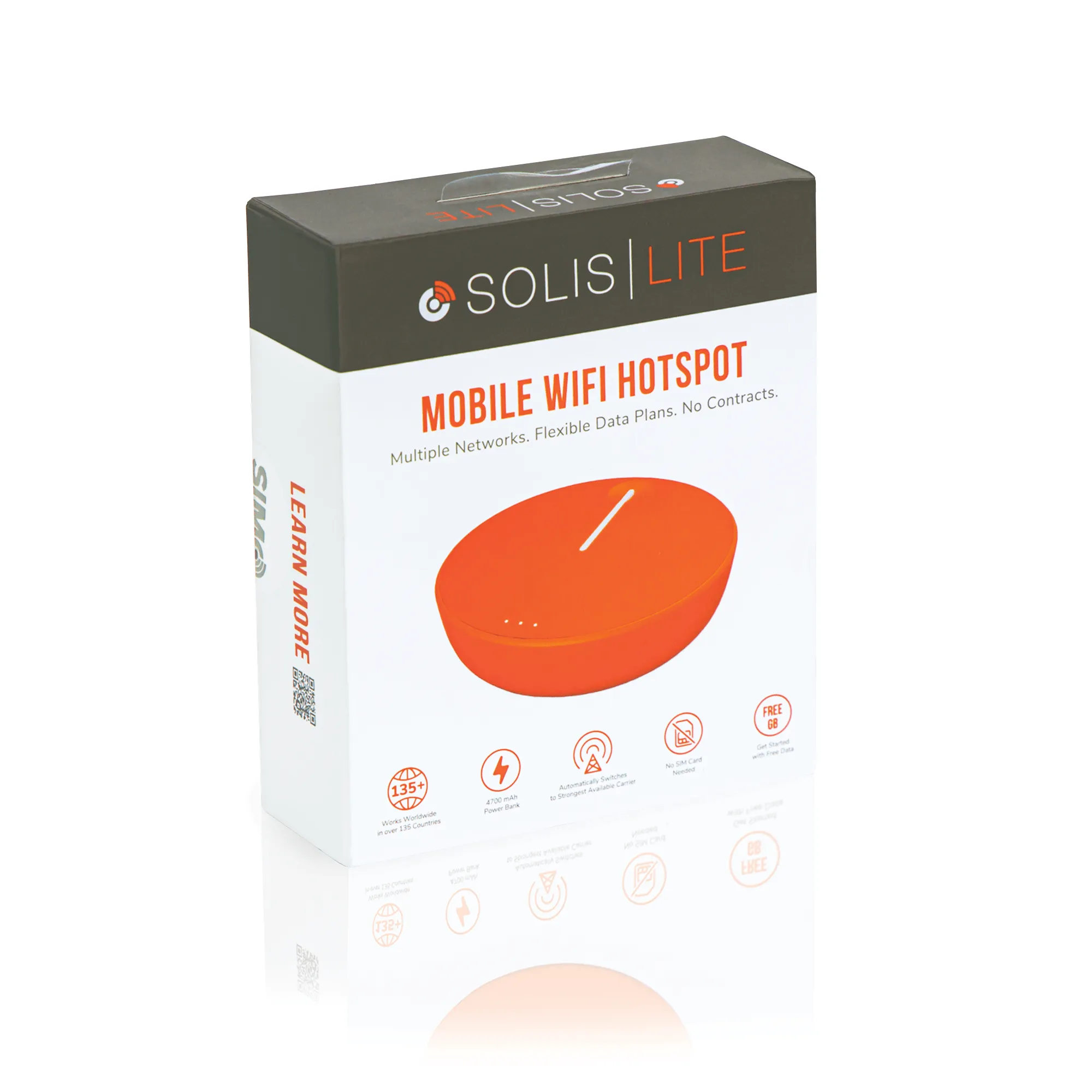 Solis Lite Hotspot   4 months of Global Unlimited Data