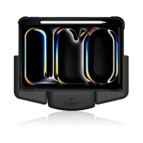 Strike Alpha in-car Cradle for iPad Pro 11 (2024) that work with Strike Rugged Case On (Landscape)