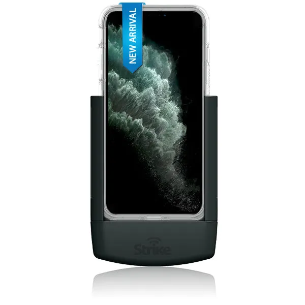 Strike Alpha in-car Cradle for iPhone 11 Pro Max with Strike Case On