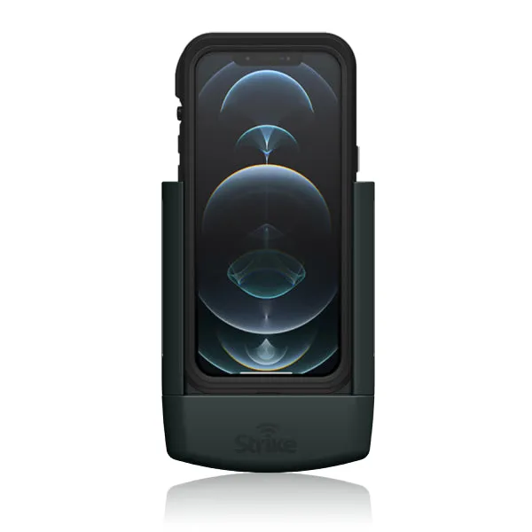 Strike Alpha in-car Cradle for iPhone 12 Pro Max Car Phone Holder that work with LifeProof Case On