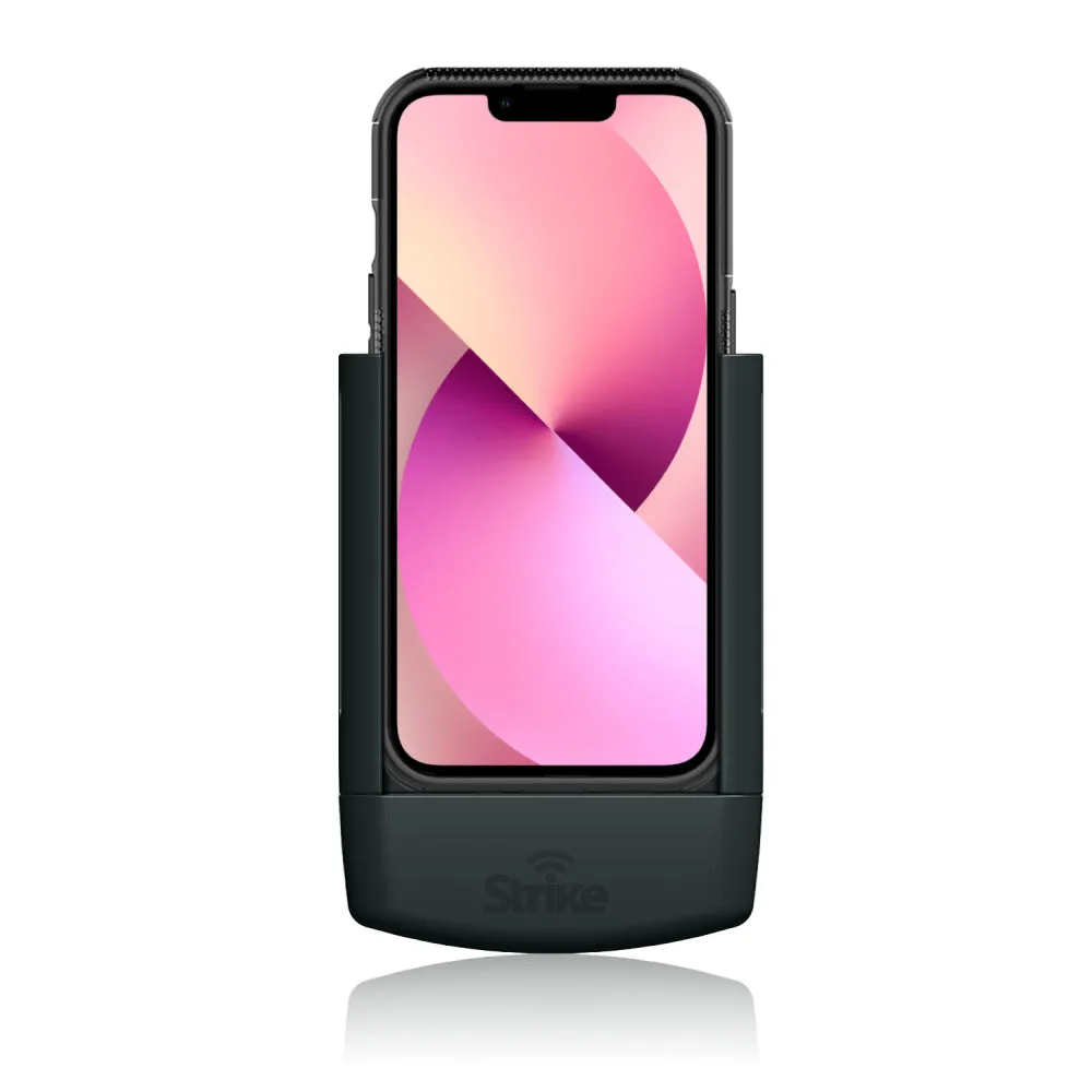 Strike Alpha in-car Cradle for iPhone 13 Car Phone Holder that work with Strike Rugged Case On