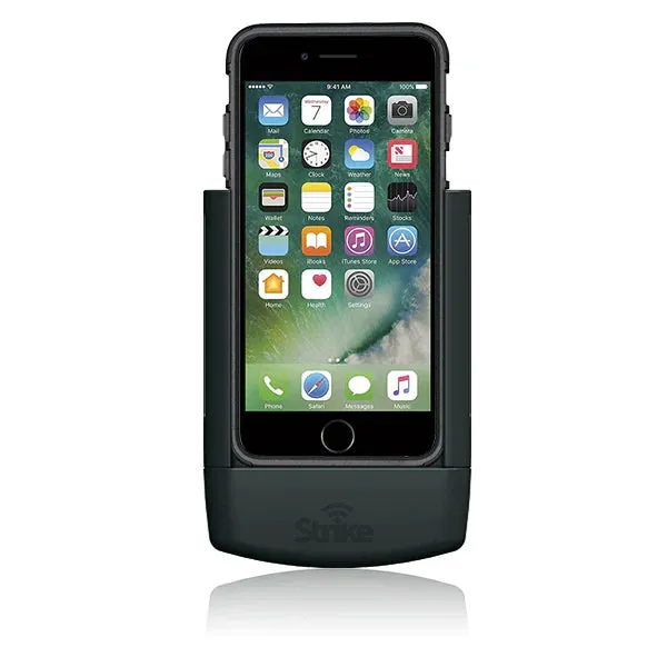 Strike Alpha in-car Cradle for iPhone 8/7 & SE (3rd/2nd Gen) Car Phone Holder that work with Strike Rugged Case On