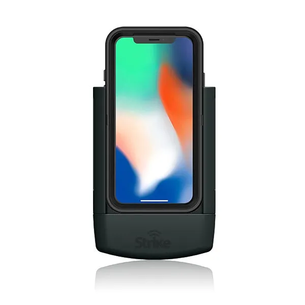 Strike Alpha in-car Cradle for iPhone X & XS that work with OtterBox Defender Case On