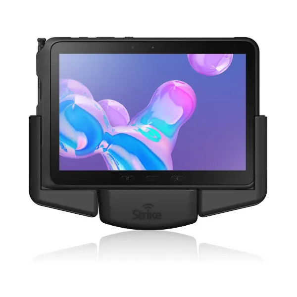 Strike Alpha in-car Cradle for Samsung Galaxy Tab Active Pro Power and Data with 4 Port USB Hub