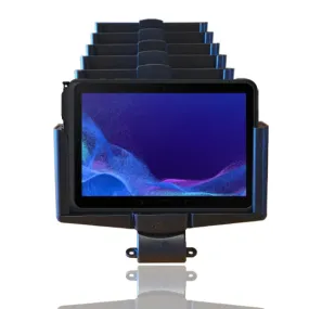 Strike Alpha in-car Cradle for Samsung Galaxy Tab Active4 Pro 6-Bay Desktop Charger (Landscape)