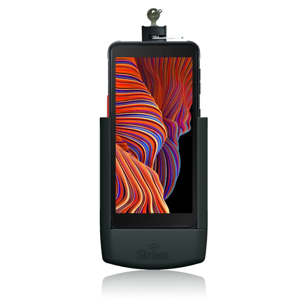 Strike Alpha in-car Cradle for Samsung Galaxy XCover 5 Lockable