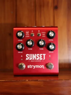 Strymon Sunset Dual Overdrive Boost Pedal