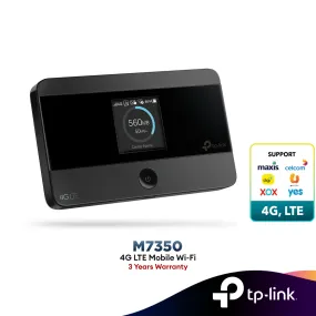 TP-Link 4G LTE M7350 Portable Wireless WiFi Direct SIM Mobile Router