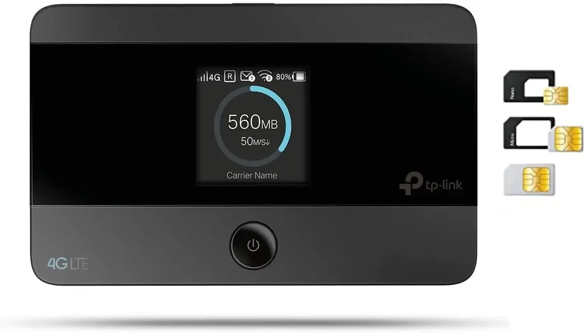 TP-Link 4G Mobile Wi-Fi - N150 download / 8 hrs of battery usage & up to 10 devices
