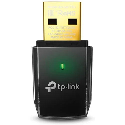 TP-Link Archer T2U 11AC USB WiFi Adapter - Dual Band 2.4G/5G AC600