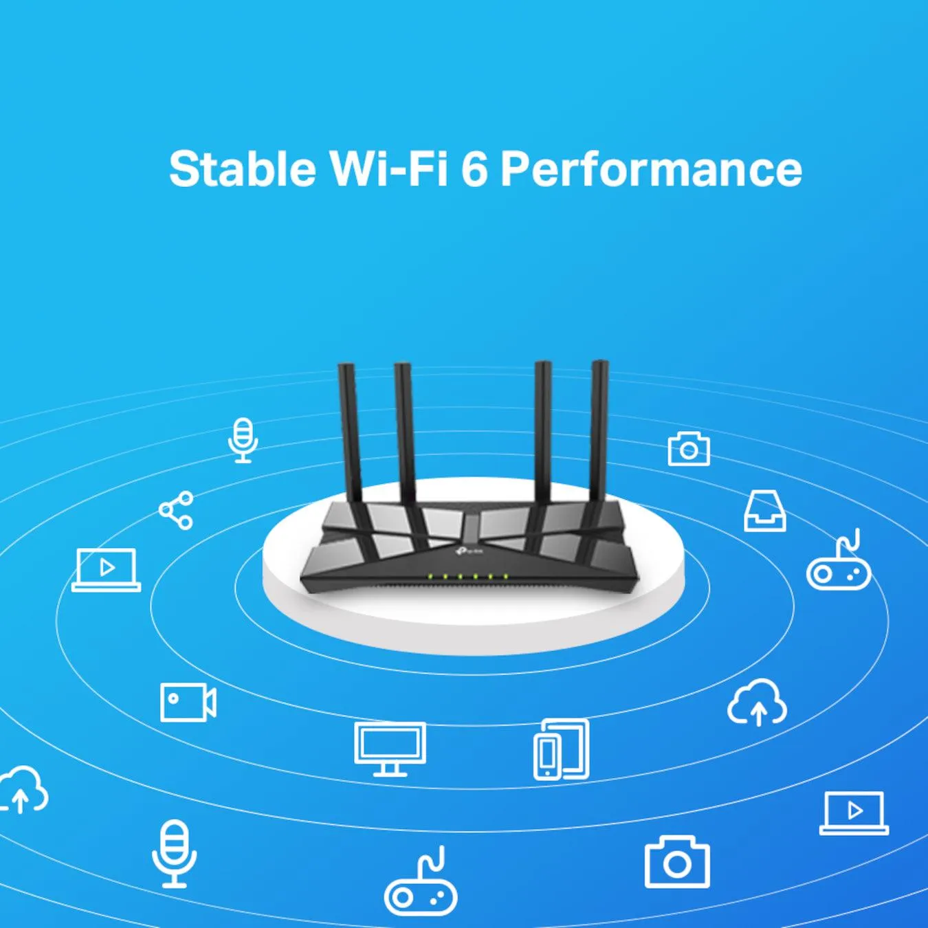 TP-Link AX1500 Wireless Dual-Band Gigabit Wi-Fi 6 Router | ARCHER AX10