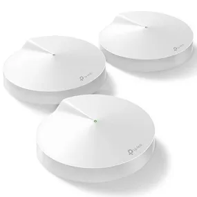 TP-Link Deco Mesh WiFi System(Deco M5) –Up to 5,500 sq. ft. Whole Home Coverage and 100  Devices,WiFi Router/Extender Replacement, Anitivirus, 3-pack
