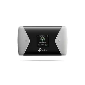 TP-Link M7450 300Mbps 4G LTE-Advanced AC1200 Dual Band Mobile Wi-Fi with 867Mbps at 5GHz, 300Mbps at 2.4GHz, 4G  CAT 6, Up to 32 Devices Hotspot, 15 Hours of Working, 32GB microSD Card Slot, 1.44" TFT Display, tpMiFi App for iOS Android