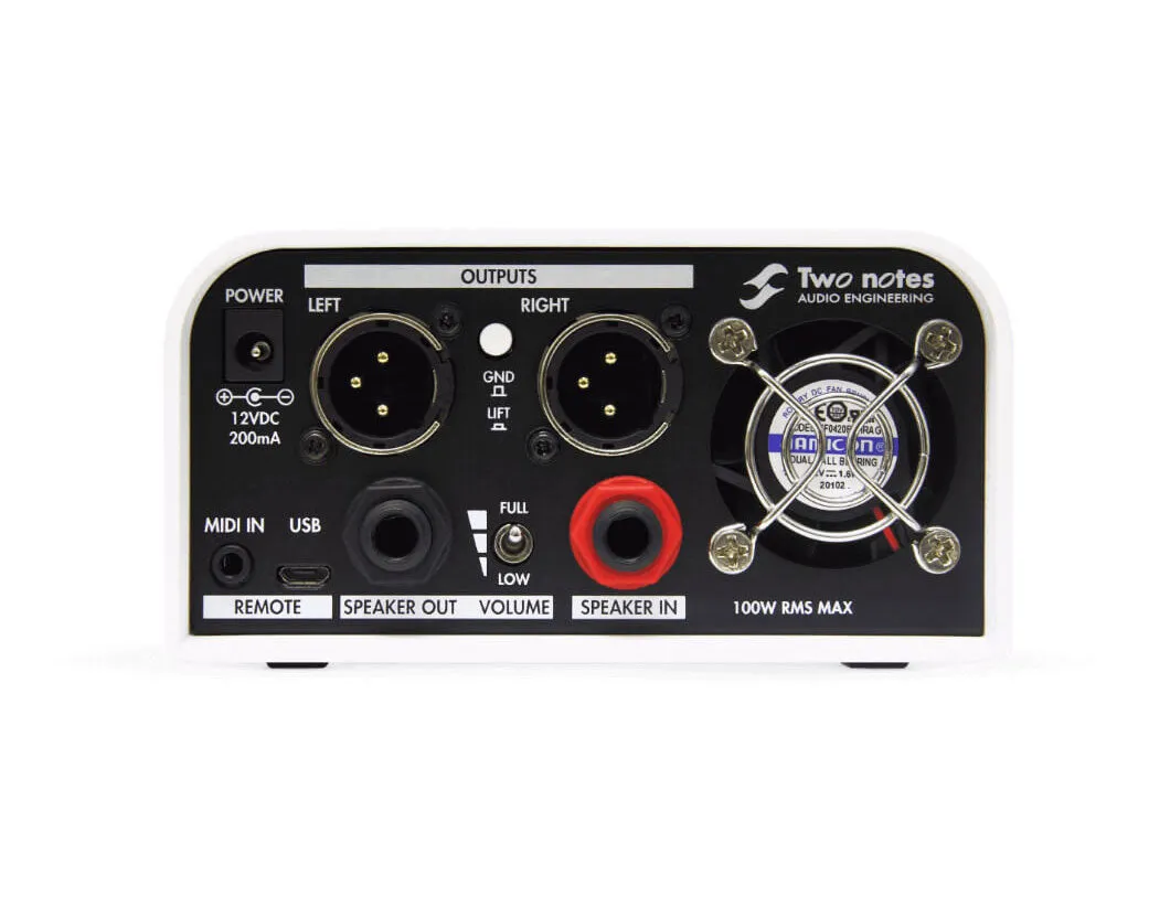 Two Notes Captor X - 8 Ohm Reactive Loadbox / Attenuator / Cab Simulator - 8Ω