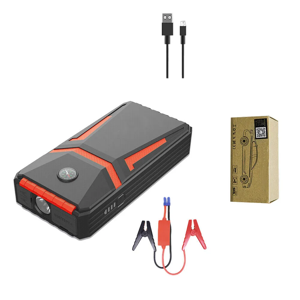 US Car Jump Starter - 800A Peak 18000mAh, 12V Auto Battery Booster (up