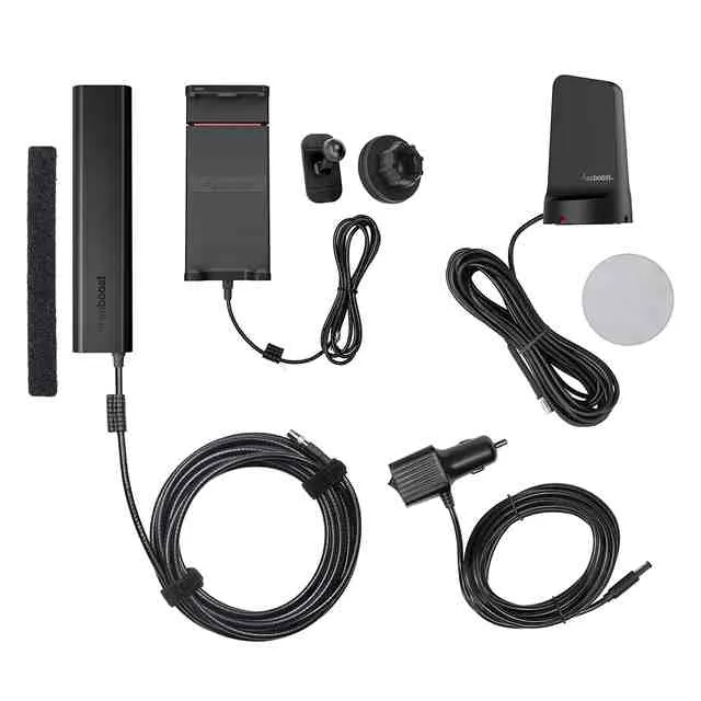 weBoost 470135 Drive Sleek Car Cell Phone Signal Booster with Cradle Mount