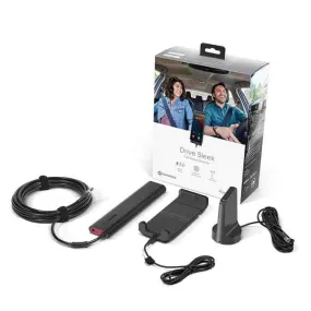 weBoost 470135 Drive Sleek Car Cell Phone Signal Booster with Cradle Mount