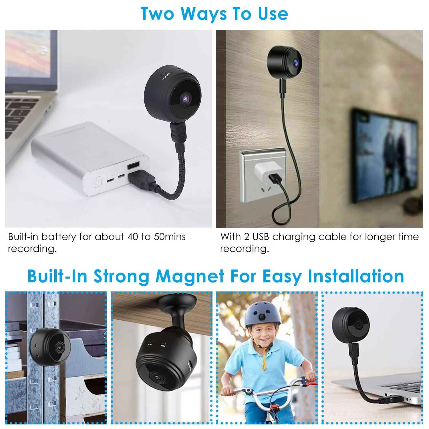 WIFI IP Home Security Camera 1080P Full HD with 32GB MMC Card
