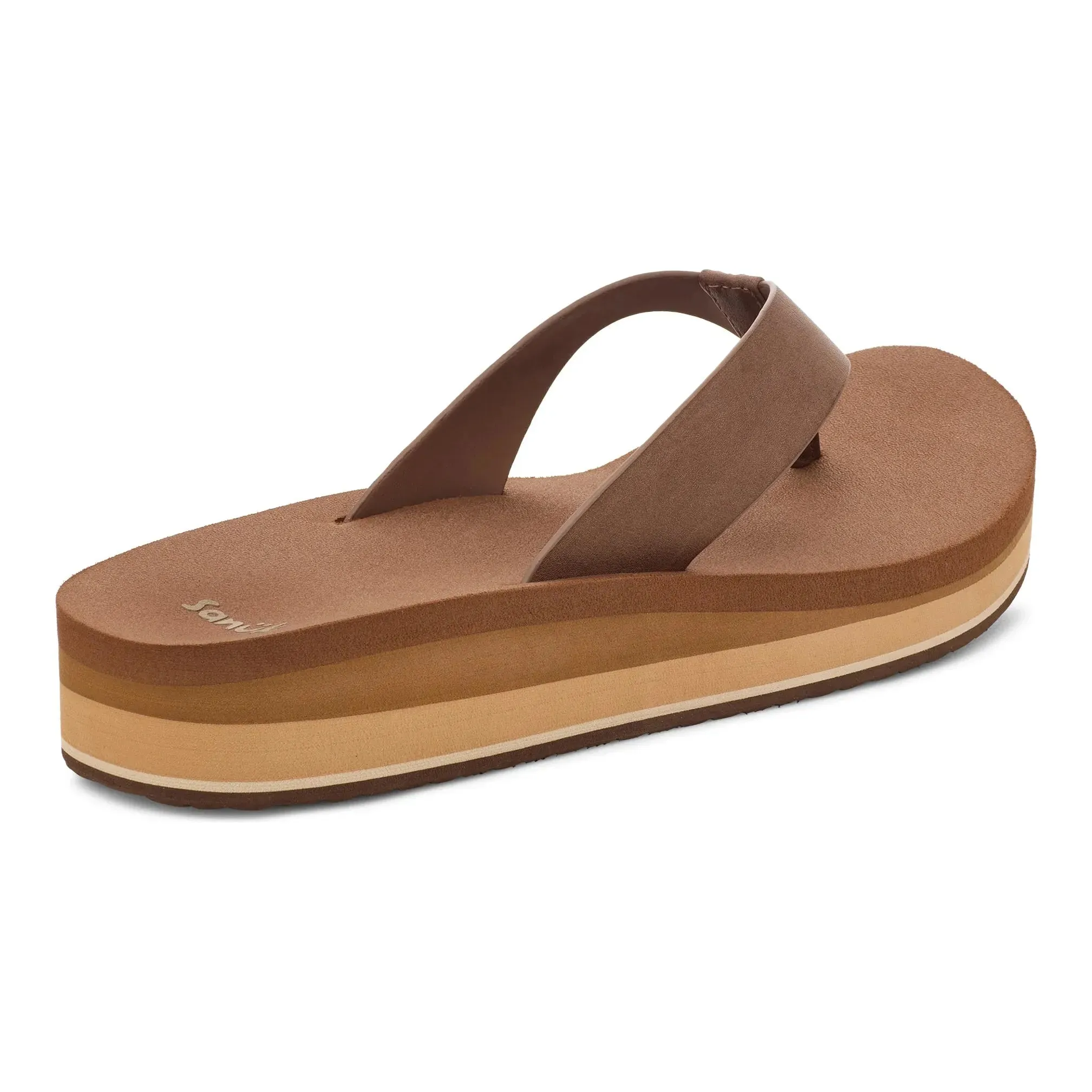 Women's Sanuk Highland St Sandal 1137850-BRN