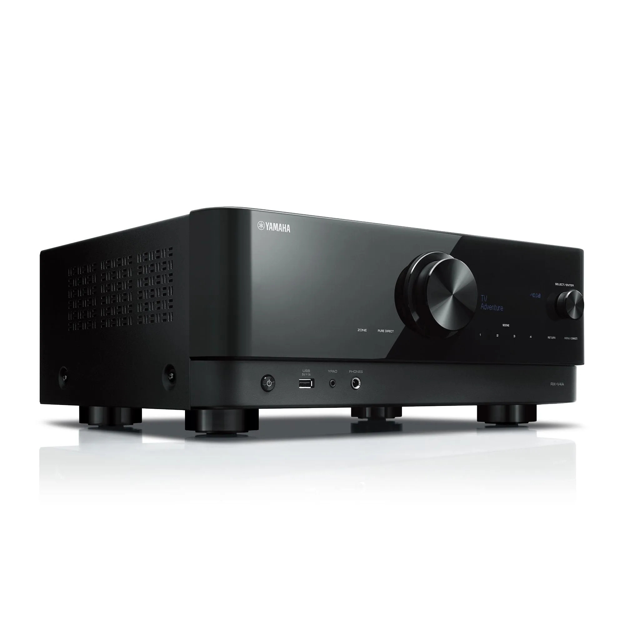 Yamaha RX-V4A Black 5.1 Channel AV Receiver