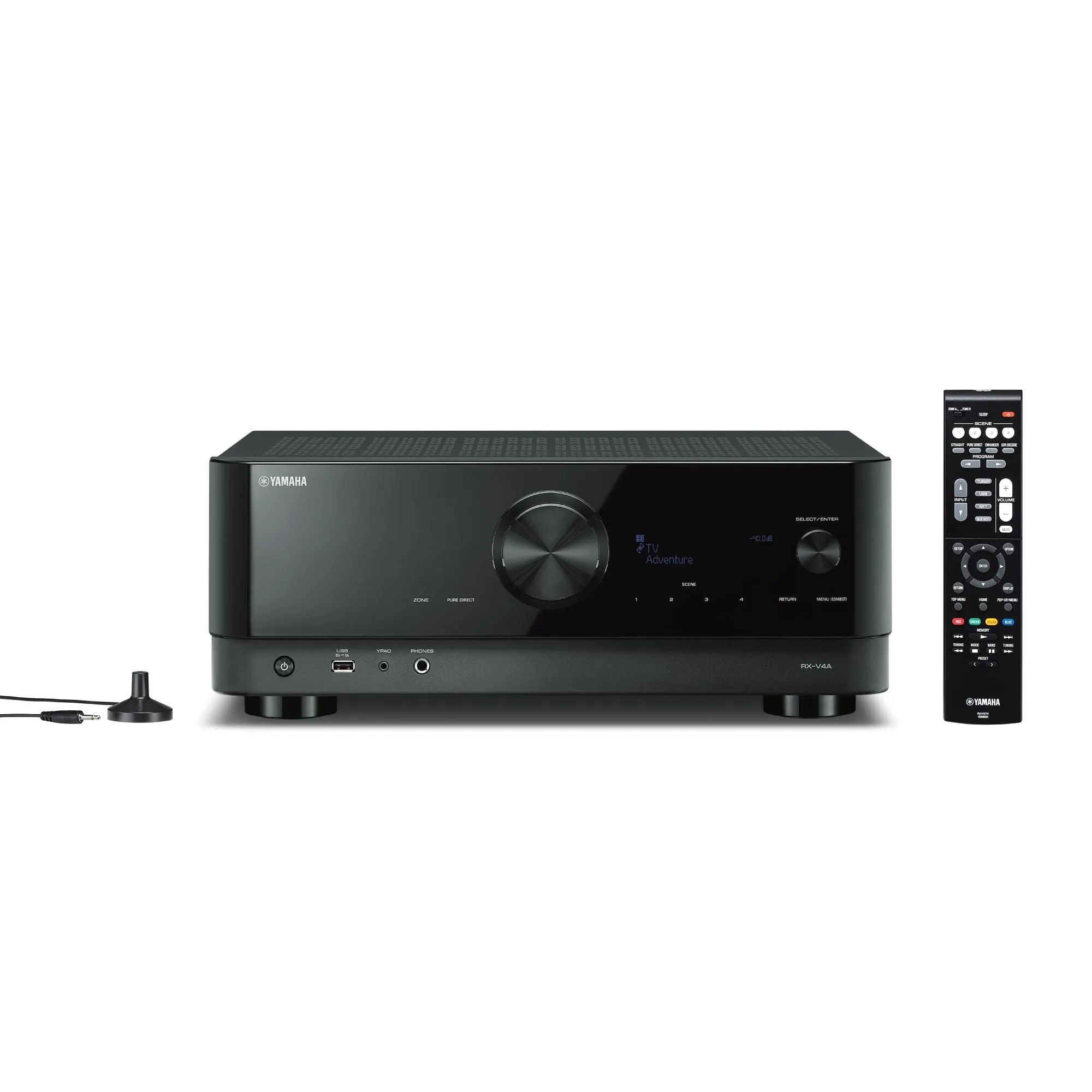 Yamaha RX-V4A Black 5.1 Channel AV Receiver