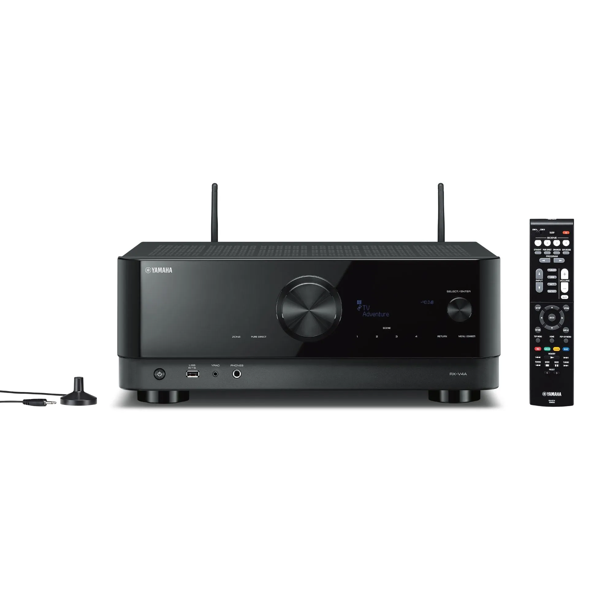 Yamaha RX-V4A Black 5.1 Channel AV Receiver