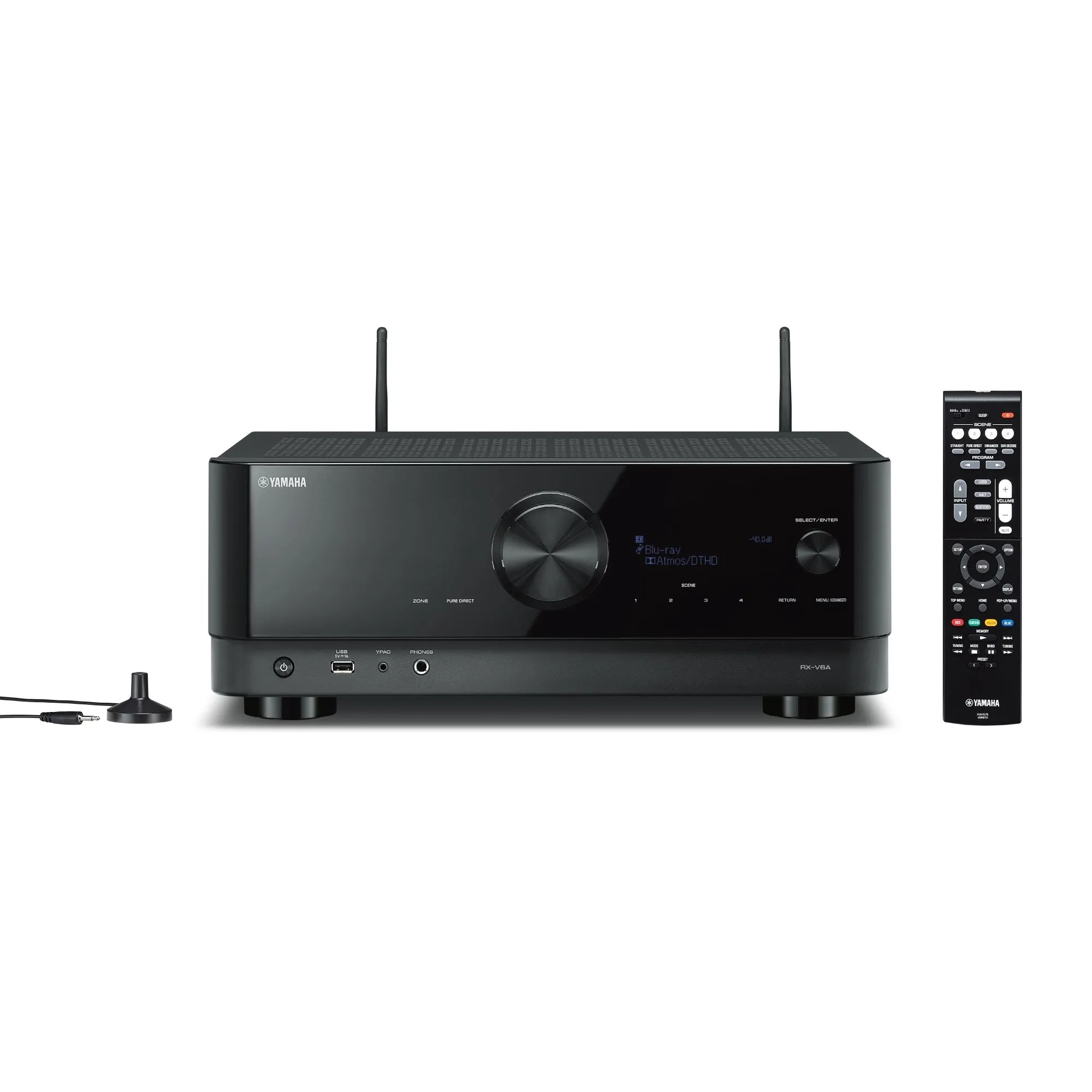 Yamaha RX-V6A Black 7.2 Channel AV Receiver